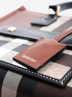 Brown mini Freya tote