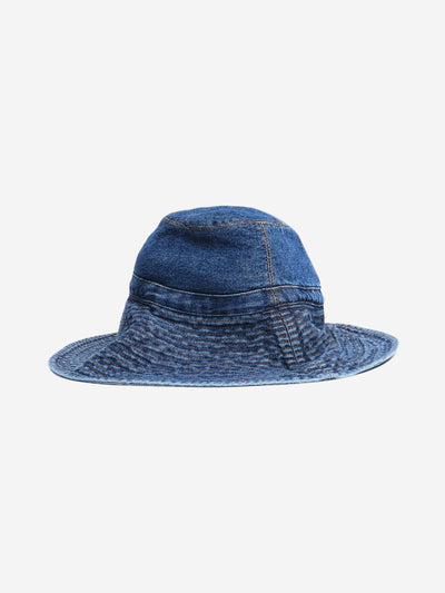 Blue denim bucket hat Hats Noon by Noor 