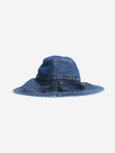Noon by Noor Blue denim bucket hat