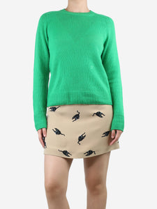 Celine Green crewneck jumper - size S