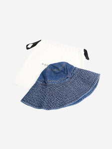 Noon by Noor Blue denim bucket hat