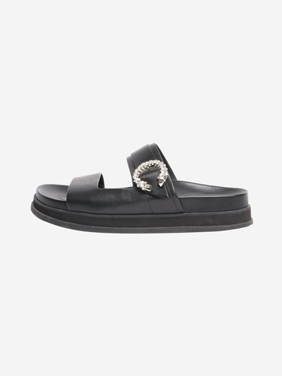 Jimmy Choo Black Sandals - size 42 Flat Shoes Jimmy Choo 