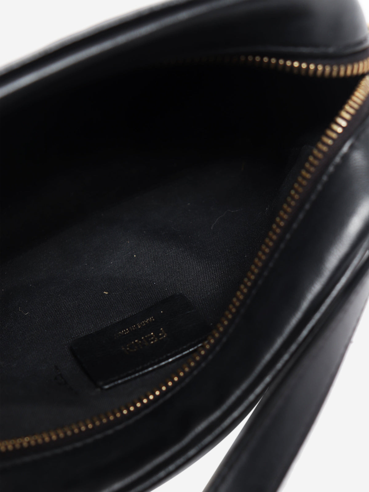 Black and brown FF embossed leather Mini Camera Case crossbody bag Cross-body Bags Fendi 