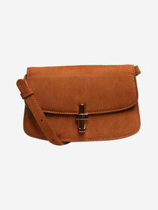 The Row Brown leather crossbody bag