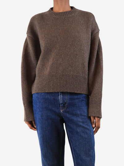 Anisa brown cashmere sweater - size XS Knitwear Nili Lotan 