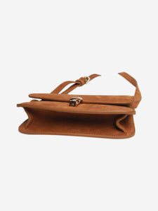 The Row Brown leather crossbody bag