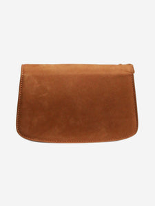 The Row Brown leather crossbody bag