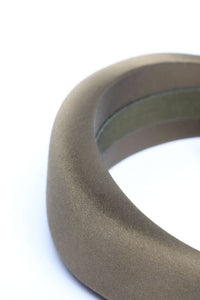 Prada Green satin headband
