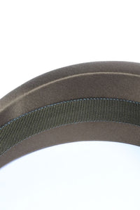 Prada Green satin headband