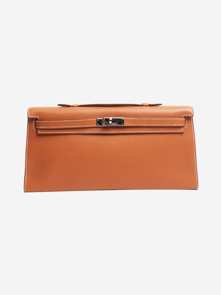 Brown 2007 kelly pochette bag product image