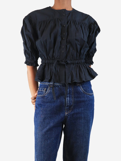 Black cropped top - size UK 6 Tops Ulla Johnson 