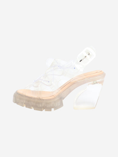 Clear jelly sandals - size EU 38 Heels Simone Rocha 