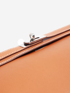 Brown 2007 kelly pochette bag Top Handle Bags Hermes 