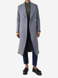 Grey thick wool coat - size UK 2 Coats & Jackets Stella McCartney 