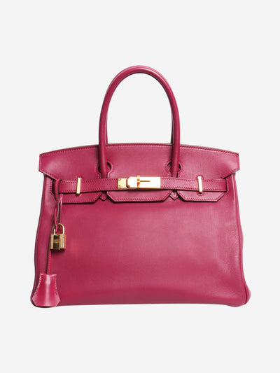 Purple 2011 Birkin 30 bag Top Handle Bags Hermes 