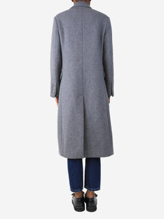 Grey thick wool coat - size UK 2 Coats & Jackets Stella McCartney 