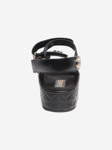 Chanel Black Dad sandals - size EU 39 (UK 6)