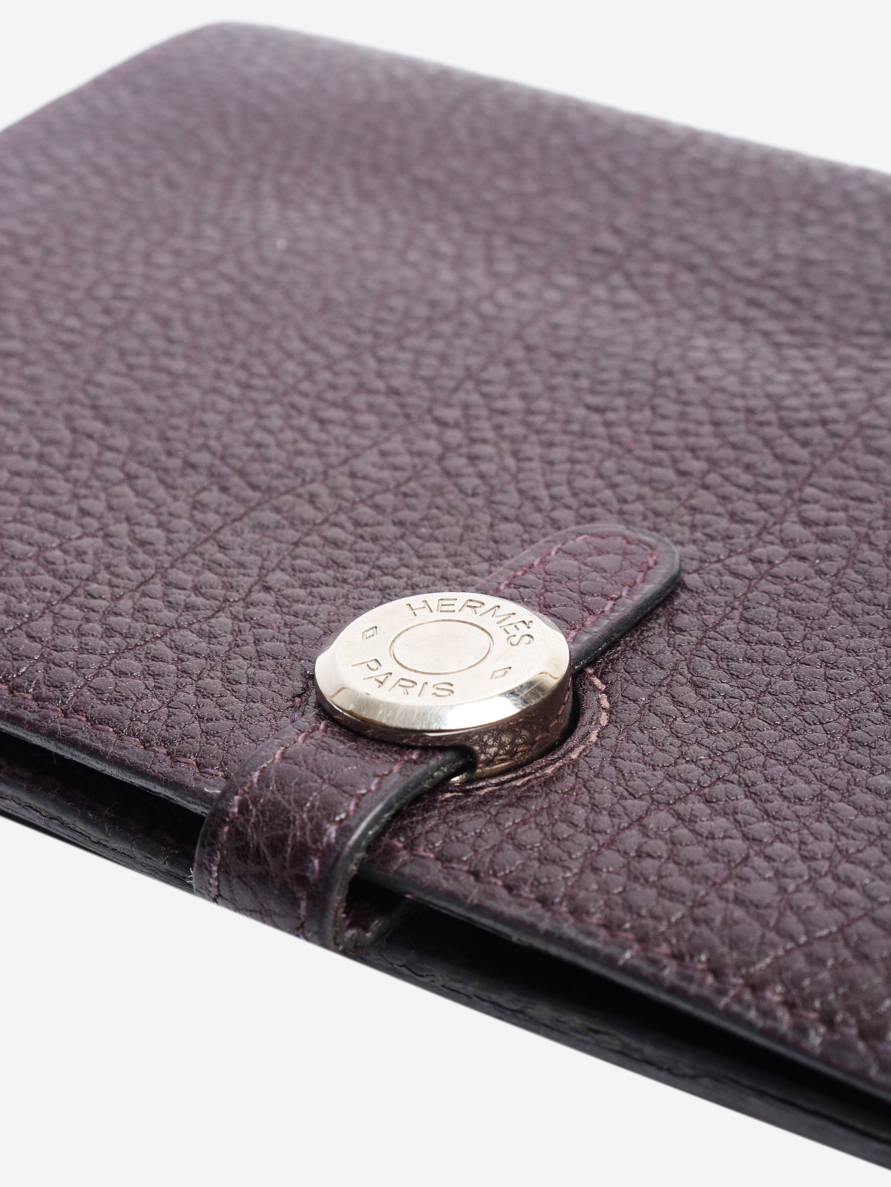 Purple 2006 Dogon Duo wallet Wallets, Purses & Small Leather Goods Hermes 