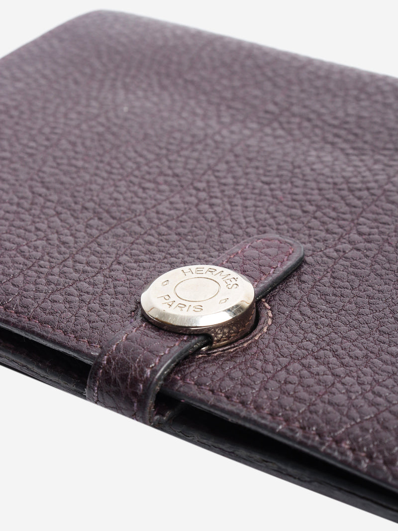 Purple 2006 Dogon Duo wallet Wallets, Purses & Small Leather Goods Hermes 