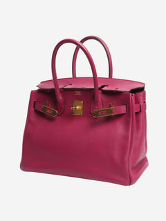 Purple 2011 Birkin 30 bag Top Handle Bags Hermes 