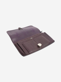 Purple 2006 Dogon Duo wallet Wallets, Purses & Small Leather Goods Hermes 