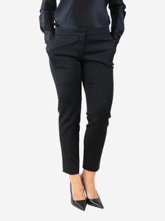 Black tapered trousers - size UK 12 Trousers Etro 