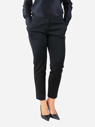 Black tapered trousers - size UK 12 Trousers Etro 