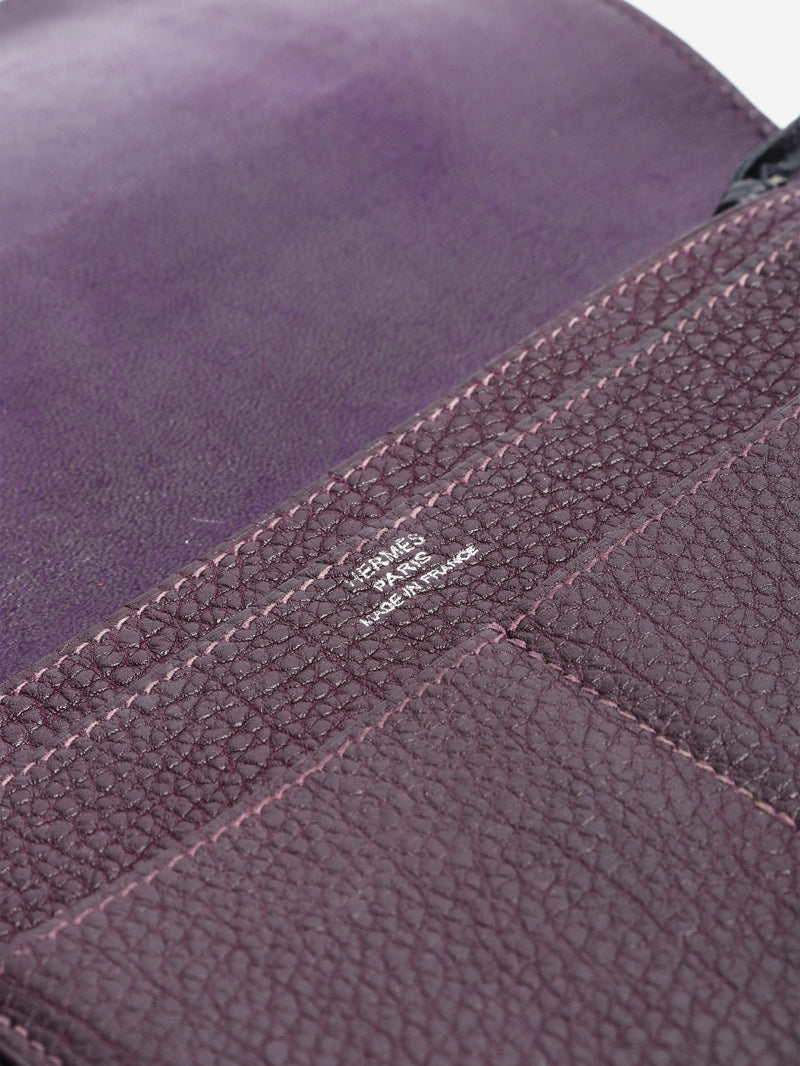 Purple 2006 Dogon Duo wallet Wallets, Purses & Small Leather Goods Hermes 
