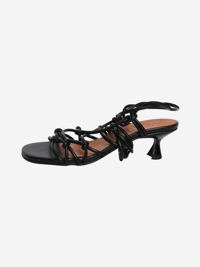 Black strappy sandal heels - size EU 38 (UK 5) Heels Ganni 