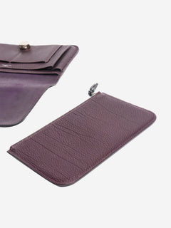 Purple 2006 Dogon Duo wallet Wallets, Purses & Small Leather Goods Hermes 