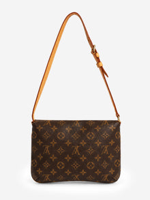 Louis Vuitton brown Monogram canvas Musette Tango shoulder bag