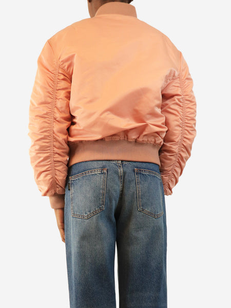 Pink Clea bomber - size UK 6 alternate image