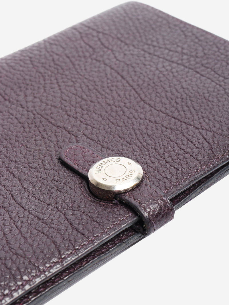 Purple 2006 Dogon Duo wallet Wallets, Purses & Small Leather Goods Hermes 