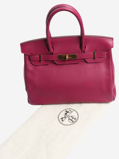Purple 2011 Birkin 30 bag Top Handle Bags Hermes 