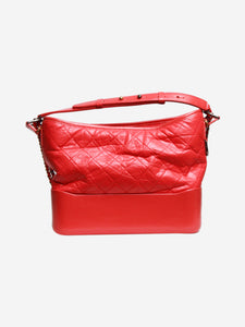 Chanel Coral 2019 lambskin Gabrielle shoulder bag