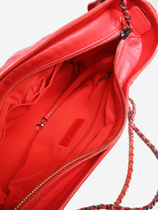 Chanel Coral 2019 lambskin Gabrielle shoulder bag