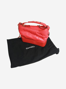 Chanel Coral 2019 lambskin Gabrielle shoulder bag