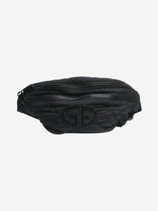 Goldbergh Black quilted bum bag