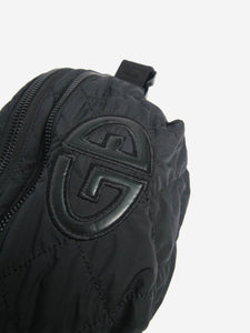 Goldbergh Black quilted bum bag