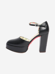 Gucci Black Agon platform pumps - size EU 38