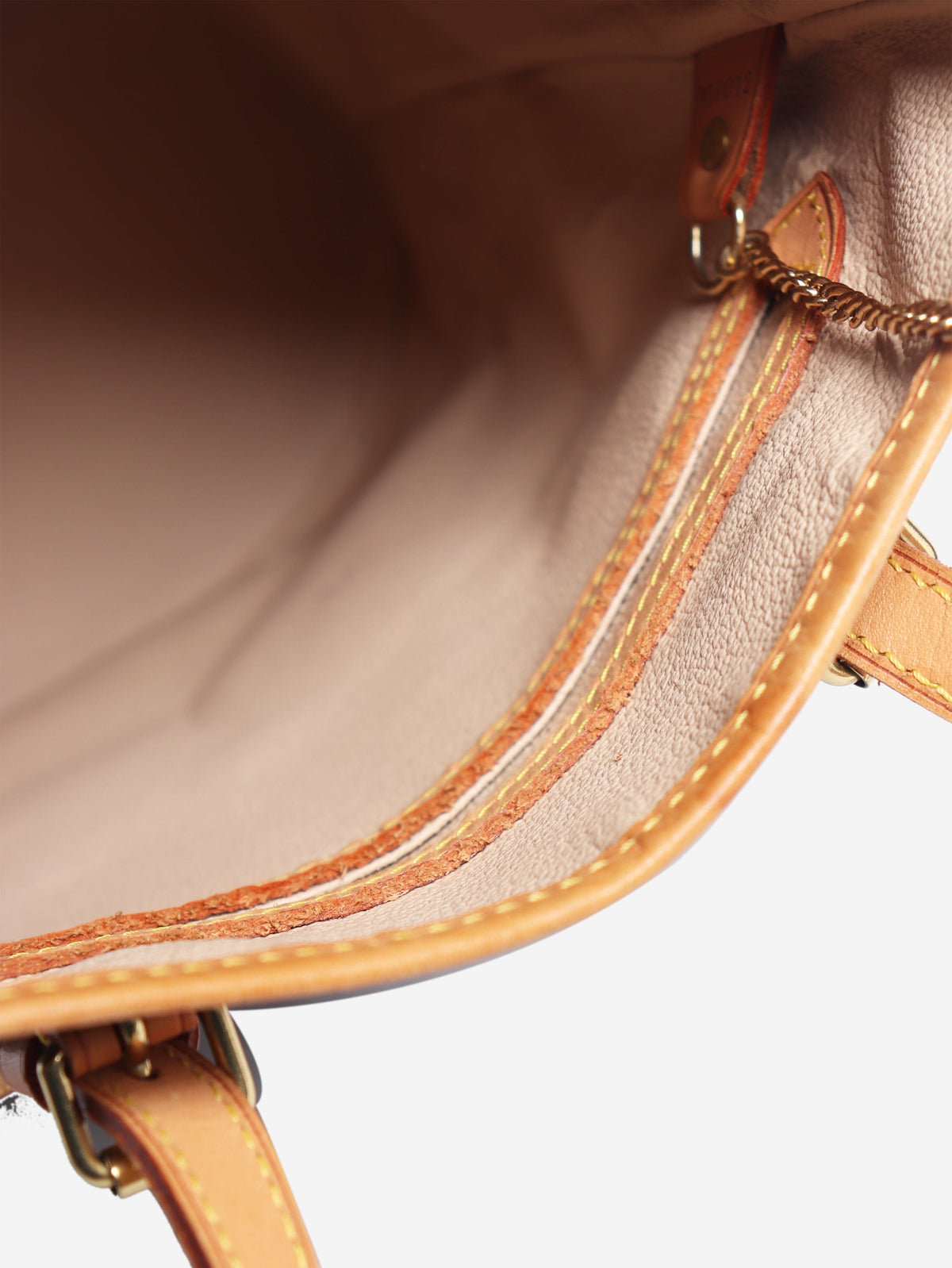 Brown Monogram canvas Petit Bucket bag Tote Bags Louis Vuitton 