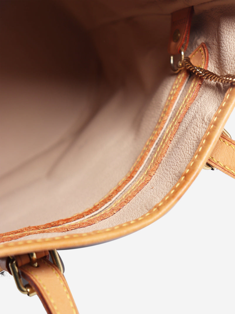 Brown Monogram canvas Petit Bucket bag Tote Bags Louis Vuitton 