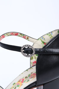 Gucci Black Agon platform pumps - size EU 38