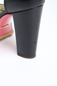 Gucci Black Agon platform pumps - size EU 38