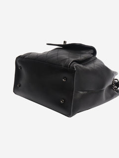 Black 2016 diamond stitching backpack Backpacks Chanel 