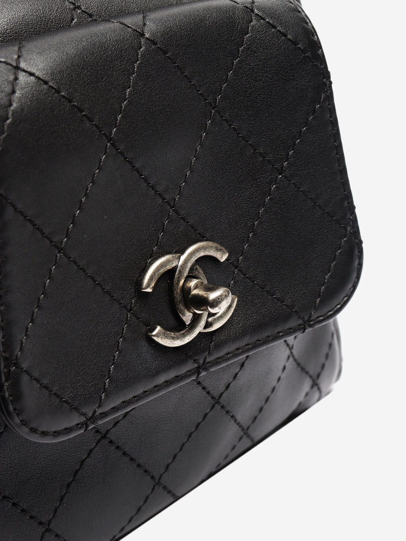 Black 2016 diamond stitching backpack Backpacks Chanel 