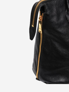 Miu Miu Black leather tote bag