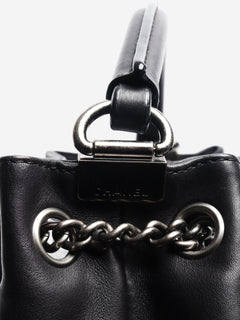 Black 2016 diamond stitching backpack Backpacks Chanel 