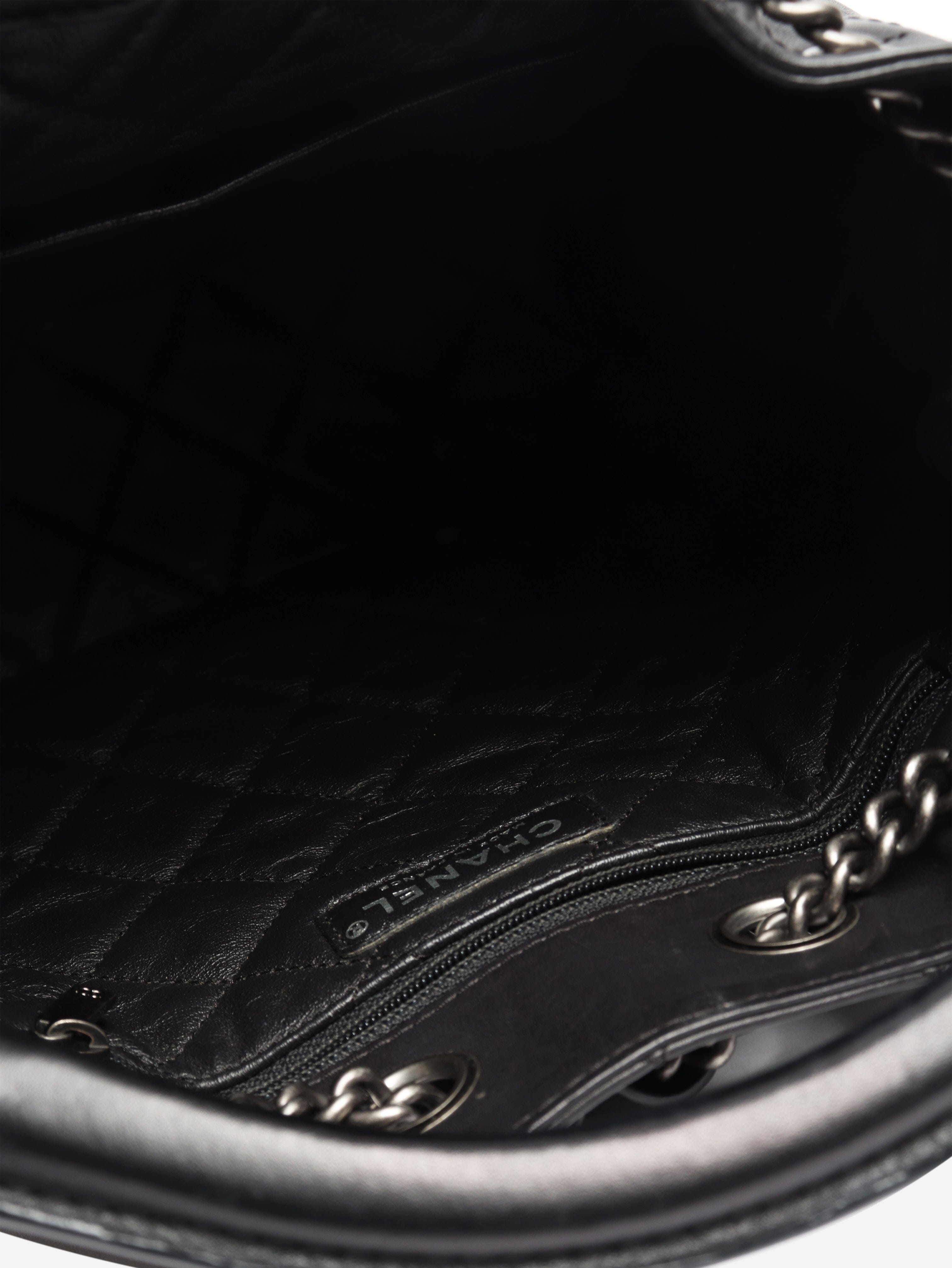 Black 2016 diamond stitching backpack Backpacks Chanel 