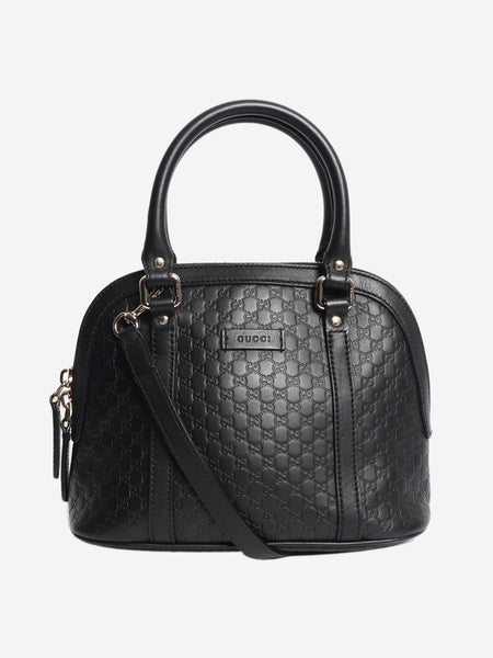 Black Micro Guccissima Dome bag product image
